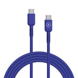 Muvit For Change Cable USB-C a USB-C 3A/60W 1.2m Azul