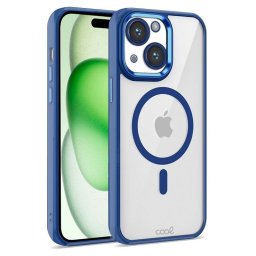 Cool Carcasa Magnética con Borde Marino para iPhone 15 Plus