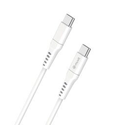 Muvit For Change Cable USB-C a USB-C 3A/60W 3m Blanco