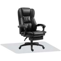 Vinsetto Conjunto De 1 Silla De Masaje Y 1 Alfombra Protectora De Suelo
