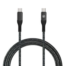 Muvit For Change Cable USB-C a USB-C 5A/100W 1.2m Negro