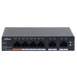 Dahua Technology DH-CS4006-4ET-60 Switch Gestionado L2 Gigabit 6 Puertos PoE