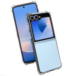 Cool Funda AntiShock Transparente para Samsung Galaxy Z Flip6 (F741) / Galaxy Z Flip7 FE