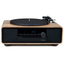 Tocadiscos Thomson MIC300TT 60 W Bluetooth AUX correa CD USB MP3 FM