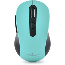 Bluestork Office 70 WL Ratón Óptico Inalámbrico 1600 DPI Azul