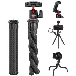 Ulanzi MT-11 Mini Trípode Flexible para Móvil y DSLR con Cabeza de Bola Negro