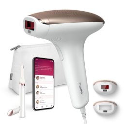 Depiladora Philips Lumea Advanced BRI921/00 IPL Rosa Blanco Detector Tono Piel