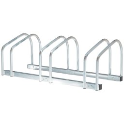 Homcom Aparcamiento Para 3 Bicicletas Soporte Para Aparcar Bicicleta 76x33x27cm