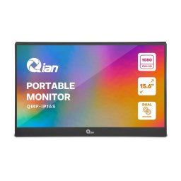 Qian QMP-IP16S Monitor Portátil 15.6" IPS FHD 1080p con Altavoces Duales