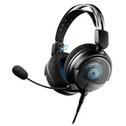 Audio-Technica ATH-GDL3 Auriculares Abiertos de Alta Fidelidad para Videojuegos Negros