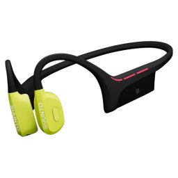 Suunto Wing Auriculares Deportivos de Conducción Ósea Bluetooth con Luces LED y Batería Externa Lima