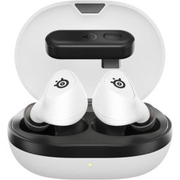 SteelSeries Arctis GameBuds Auriculares Inalámbricos Bluetooth Cancelación de Ruido para PS5 Blancos