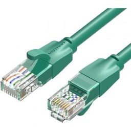 Cable de red Vention IBEGF Cat.6 1m Verde RJ45 UTP 1000Mbps PVC Trenzado