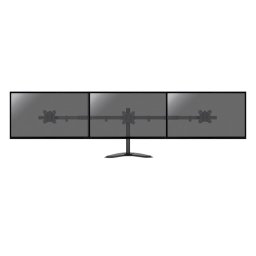Soporte de monitor Kimex 015-1153 para 3 monitores 17-32″ VESA 9kg negro, gestión de cables