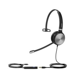Auriculares Yealink con cable USB-A/USB-C/jack, Cancelación de Ruido y Micrófono HD