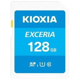 Kioxia Exceria Tarjeta SDXC 128GB UHS-I Clase 10 100MB/s