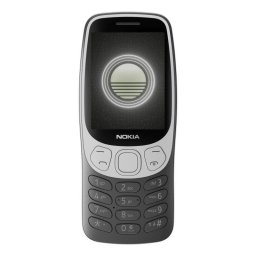 Móvil Nokia 3210 SIM doble pantalla 2.4" cámara 2MP Bluetooth radio FM negro