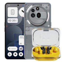 Nothing Phone 3a Pro 5G 12GB 256GB 6.77" Gris + Ear (a) Amarillos