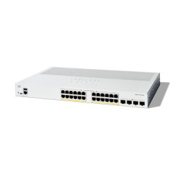 Switch Cisco Catalyst 1300 24 Puertos Gigabit PoE+ 4 SFP+ L2/L3 Gestionado Rack