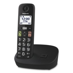 Teléfono Panasonic KX-TGU110EXB DECT Inalámbrico 100 Entradas Pantalla 1.8″ Negro