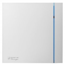Ventilador helicoidal Soler & Palau Silent-100 Blanco 85 m³/h IP45 temporizador