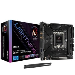 Placa Base ASRock Z790I Intel Z790 LGA 1700 Mini ITX Phantom Gaming Lightning WiFi DDR5 RGB