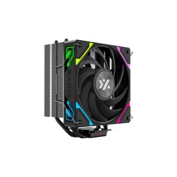 Refrigeración Aire XYZ Socket Intel AMD 120mm Thermax 4 Negro A-RGB PWM