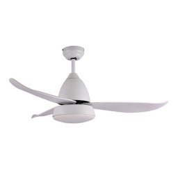 Ventilador de techo Lumit Marino DC 3 aspas 6 velocidades LED 16W mando
