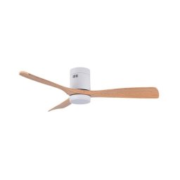 Ventilador de techo Bel Air Home Siroco On Motor DC 3 aspas LED 130 cm