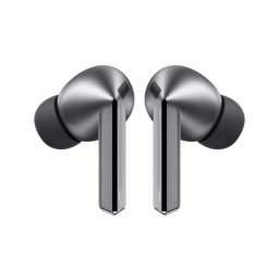 Auriculares Galaxy inalámbricos TWS Bluetooth cancelación activa de ruido micrófono plata