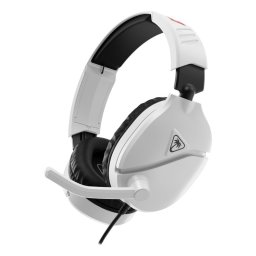 Auricular Gaming Binaural Cable 1,2m 3,5mm Diadema Ajustable Compatible Nintendo Switch Negro/Blanco