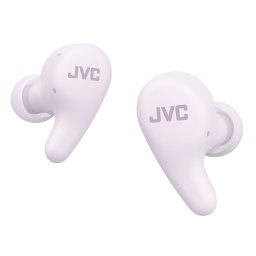 Auriculares JVC inalámbricos Bluetooth 5.4 con micrófono, modo ambiente y color violeta