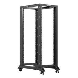 Rack independiente Lanberg OR01-6032-B 32U 600kg Ruedas Negro 1000x600x1673mm