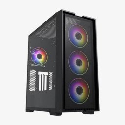 Caja Gaming Hiditec H2 AIR ARGB Torre E-ATX Acero Vidrio Templado 4x Ventiladores ARGB