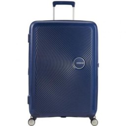 Maleta American Tourister SoundBox Spinner 67cm Expandible 4 Ruedas Midnight Navy