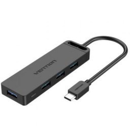 Hub Vention 4 puertos USB 3.0 5Gbps modelo TGKBD con alimentación y OTG