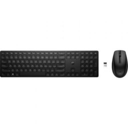 Teclado de membrana HP Combo 655 Layout ES inalámbrico ratón incluido resistente a líquidos