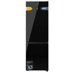 Cecotec Bolero CoolMarket Combi 456L Frigorífico 201cm Clase E Cristal Negro