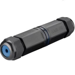 Conector De Cable Red Rj45 Cat6 Ip68 Negro