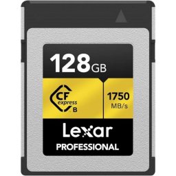 Tarjeta CFexpress tipo B Lexar LCXEXPR128G-RNENG 128GB 1900MB/s 1500MB/s Plata