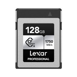 Tarjeta Lexar LCXEXSL128G-RNENG 128GB CFexpress Tipo B 1750MB/s 1300MB/s Plata