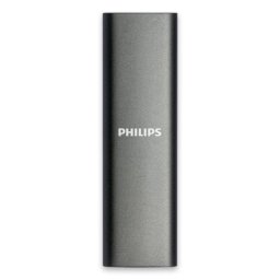 Unidad SSD Philips FM02SS030P/00 2TB SATA USB Tipo C 550MB/s Aluminio Gris