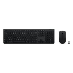 Set Teclado y Ratón Lenovo 4X31K03961 Inalámbrico RF/Bluetooth Tecla Tijera Gris Layout ES