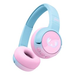 Auricular Fresh 'n Rebel Code Junior Wireless Supraaural Bluetooth 5.4 Infantil Retroiluminado Azul Rosa 85dB 48h USB-C Plegable