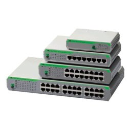 Switch Allied Telesis AT-FS710/8-50 8 Puertos Fast Ethernet Apilable Rack Gris