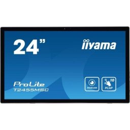 Monitor Táctil iiyama T2455MSC-B1 24" IPS Full HD 10 Toques Antirreflejo VESA USB HDMI