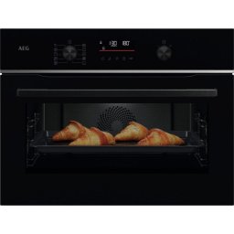 Horno eléctrico AEG Series 5000 TA5PK401B 45L Negro con cocción a vapor y autolimpieza pirolítica