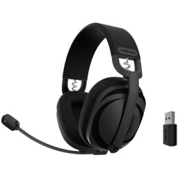 Auriculares Preyon inalámbricos Bluetooth 5.2 y Wireless 2.4 GHz con Cancelación de Ruido y micrófono desmontable