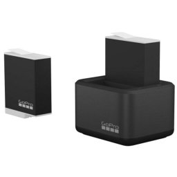 Cargador de baterías GoPro Negro con batería Li-Ion 1720 mAh para HERO12/11/10/9 Black
