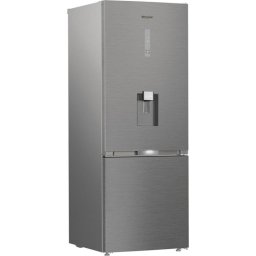 Frigorífico Whirlpool Combi 192cm 490L D Inox No Frost Puerta Reversible Display LED Zona fresca